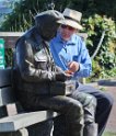 Artist and dummy, Victoria, Canada